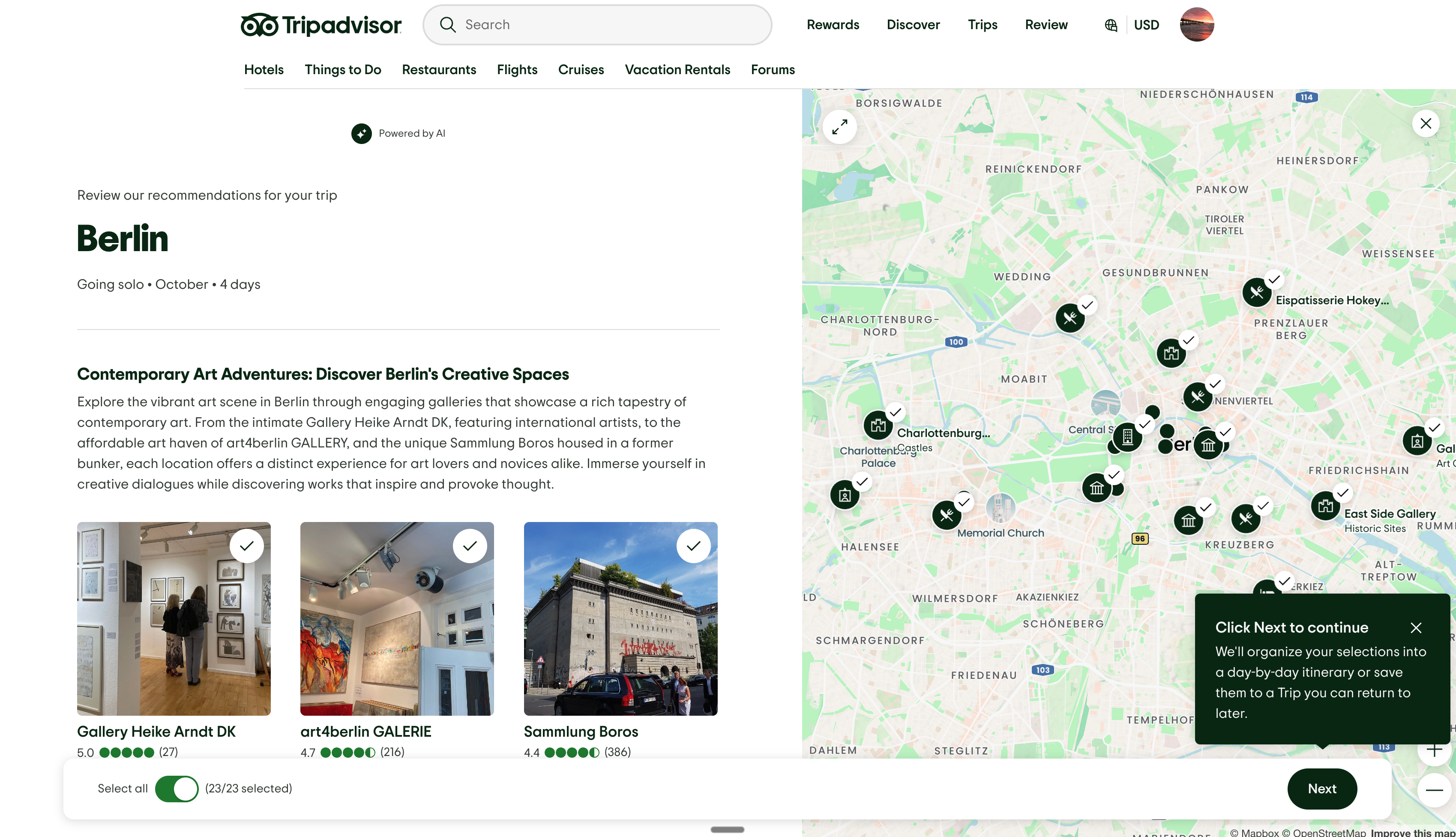 TripBuilder Overview